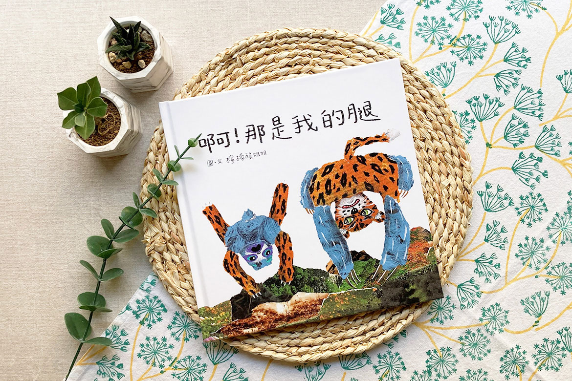 豹與樹懶交換了腿的繪本故事封面