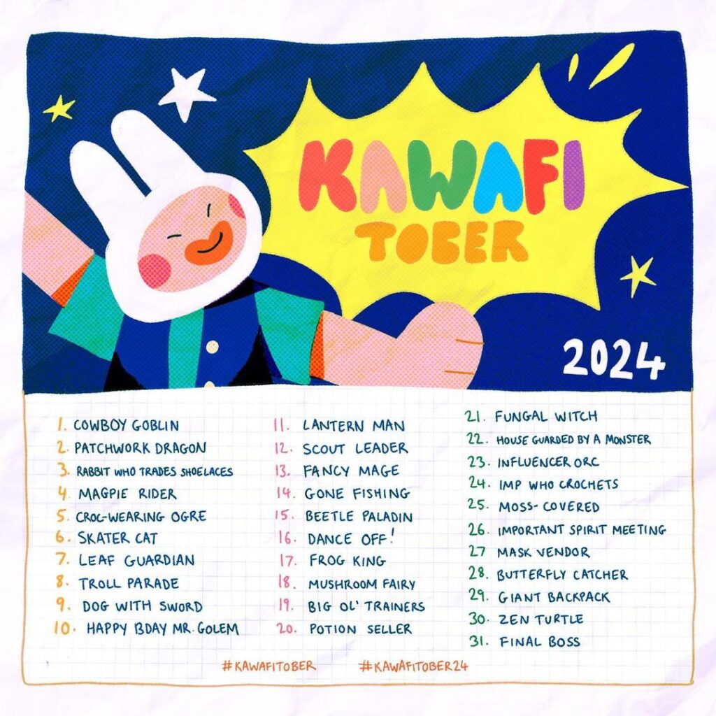 2024十月畫畫挑戰